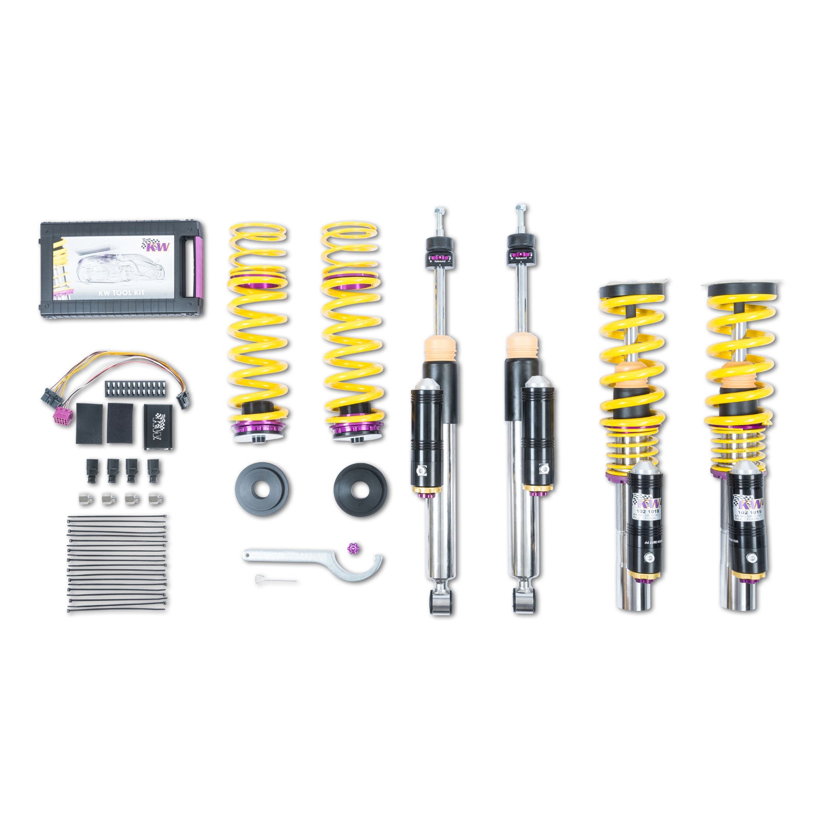 KW V4 Coilover Kit - Early 2015 BMW M3 F80 Sedan w/o EDC - STREETUNED