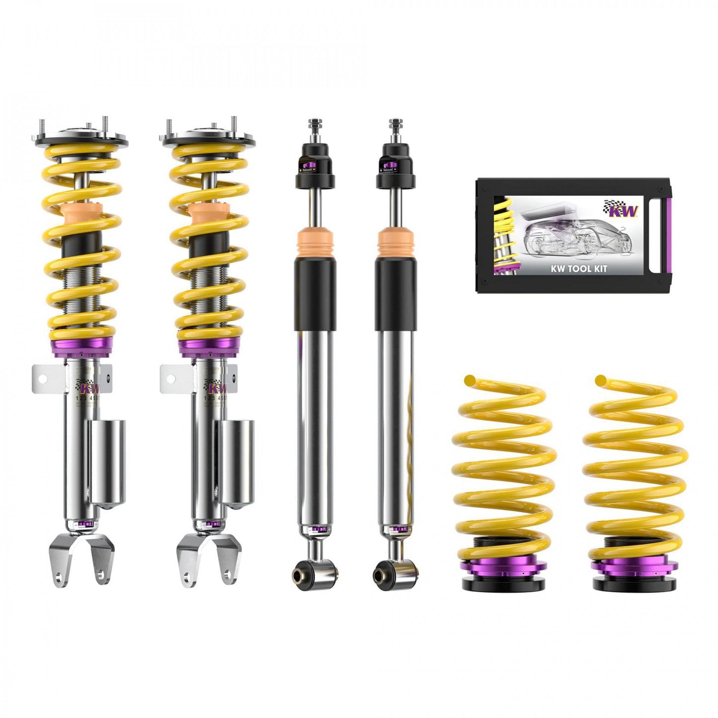 KW V3 Coilover Kit - 2008-2012 Audi TTS Roadster (Incl Magnetic Ride Cancellation Unit) - STREETUNED
