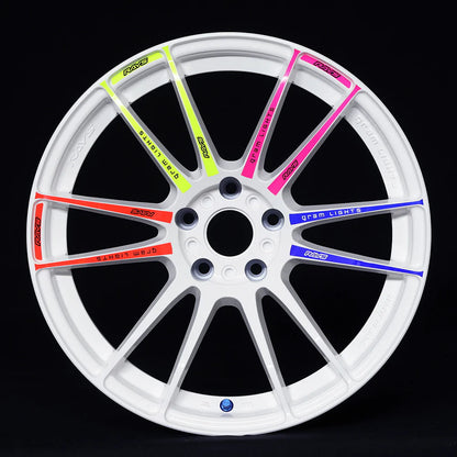 Gramlights GL 57XTREME SPOKE STICKER LUMINOUS YELLOW (2 PCS) - T1 Motorsports