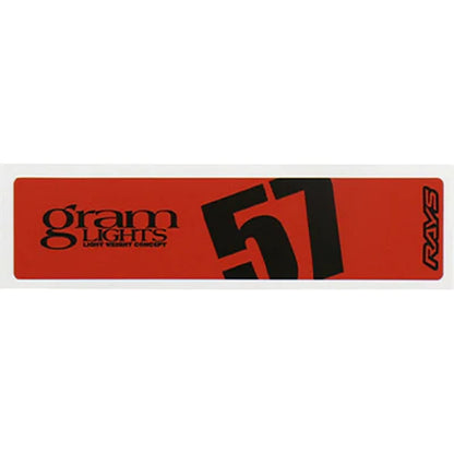 Rays Gram Lights 57DR/57CR Spoke Stickers - T1 Motorsports