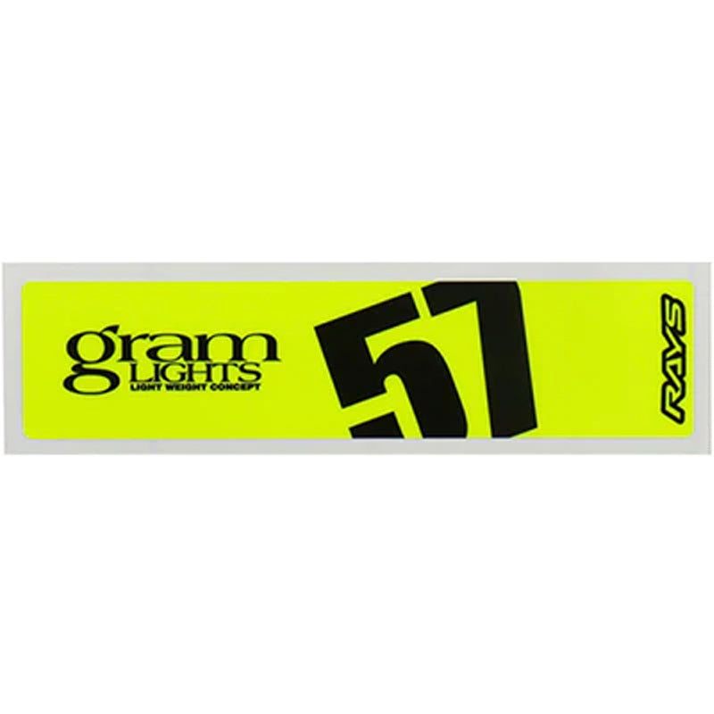 Rays Gram Lights 57DR/57CR Spoke Stickers - T1 Motorsports